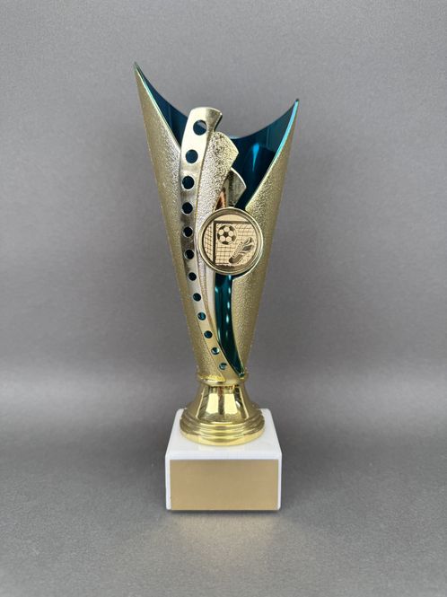 Huvudbild Trofé Sigvard, Guld-Blå, 210mm