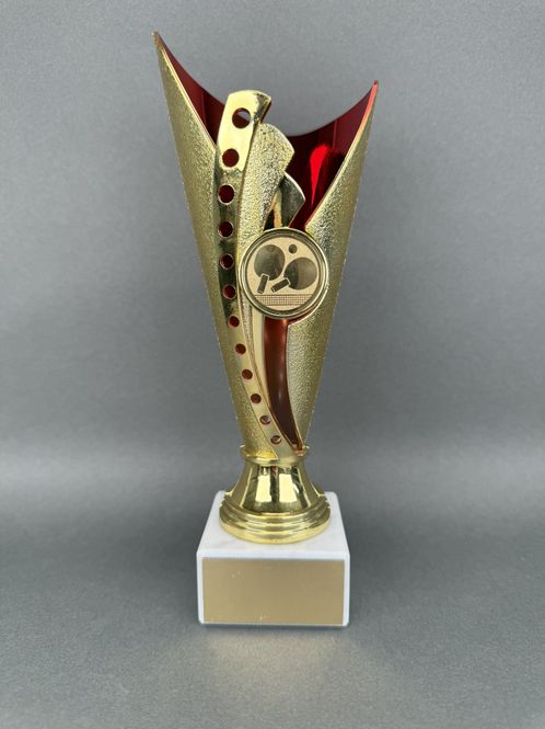 Huvudbild Trofé Ida, Guld-Röd, 210mm