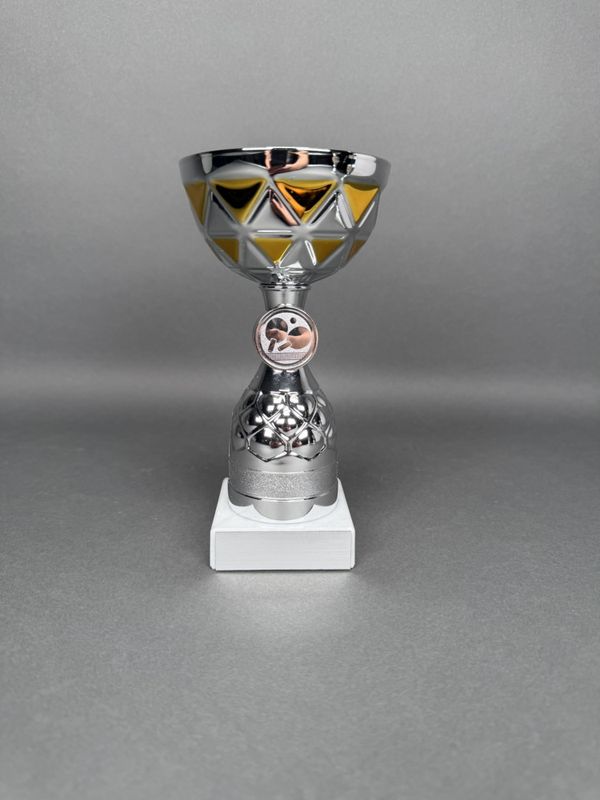 Pokal Fredrik, Silver-Guld, 174mm, Diameter 90mm
