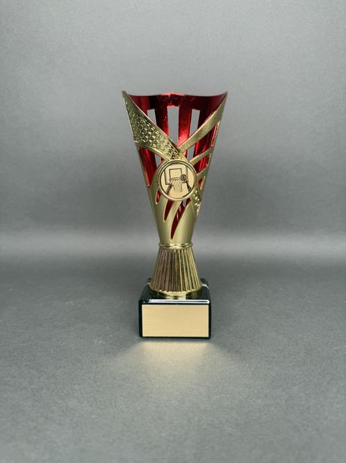 Huvudbild Trofé Aila, Guld-Röd, 190mm