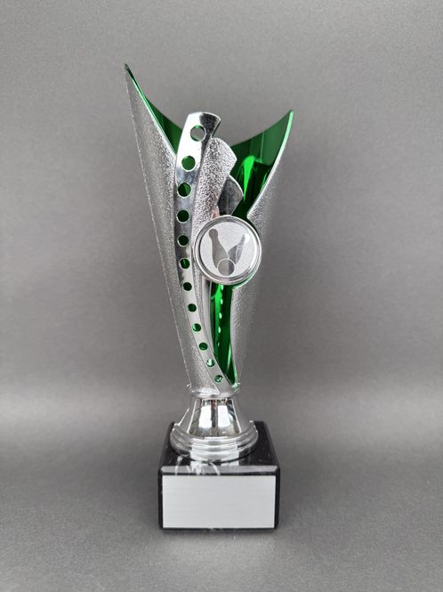 Huvudbild Trofé Eliot, Silver-Grön, 210mm