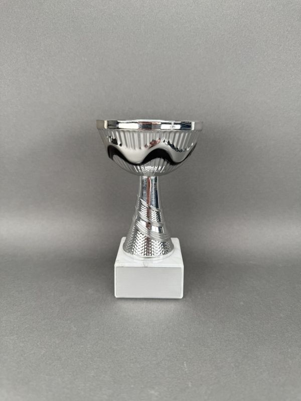 Pokal Felix, Silver-Svart, 135mm, Diameter 80mm